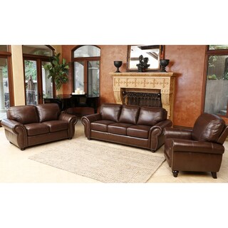 Top Product Reviews For Abbyson Bellavista Grain Leather 3 Abbyson Bellavista Top Grain Leather