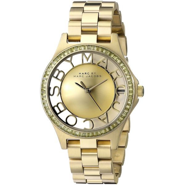 Shop Marc Jacobs Women's Henry Skeleton Gold Watch Free Shipping Today 9762531