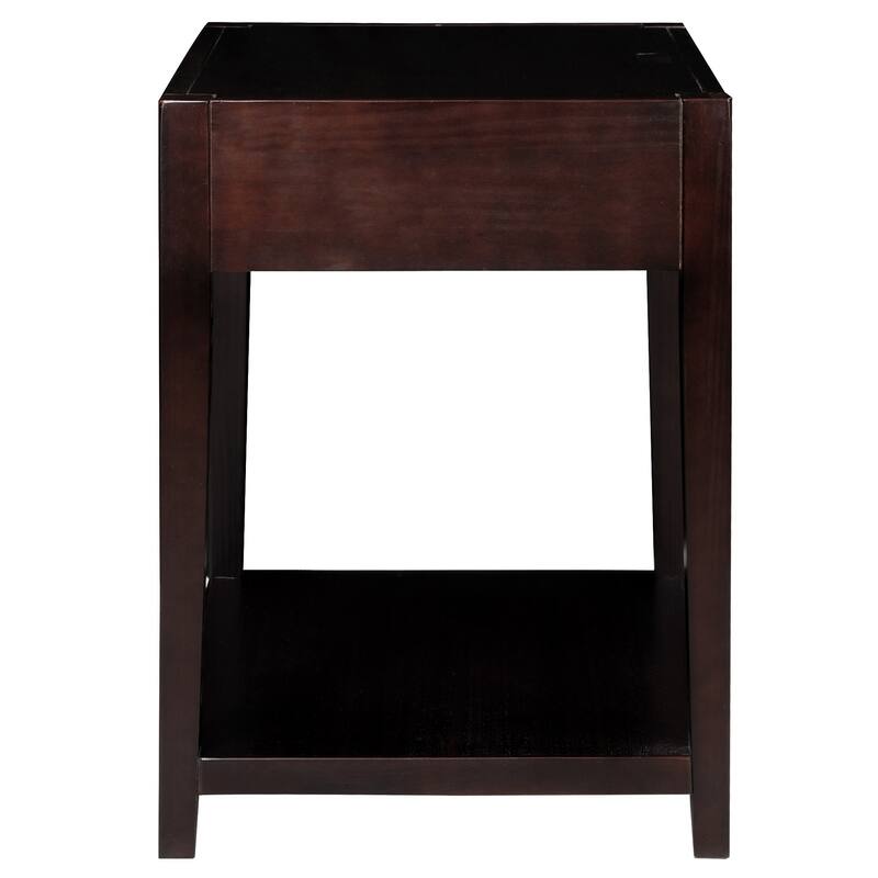 Notre Dame Nightstand with USB Port