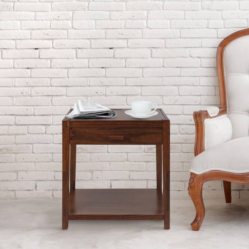 Notre Dame Nightstand with USB Port