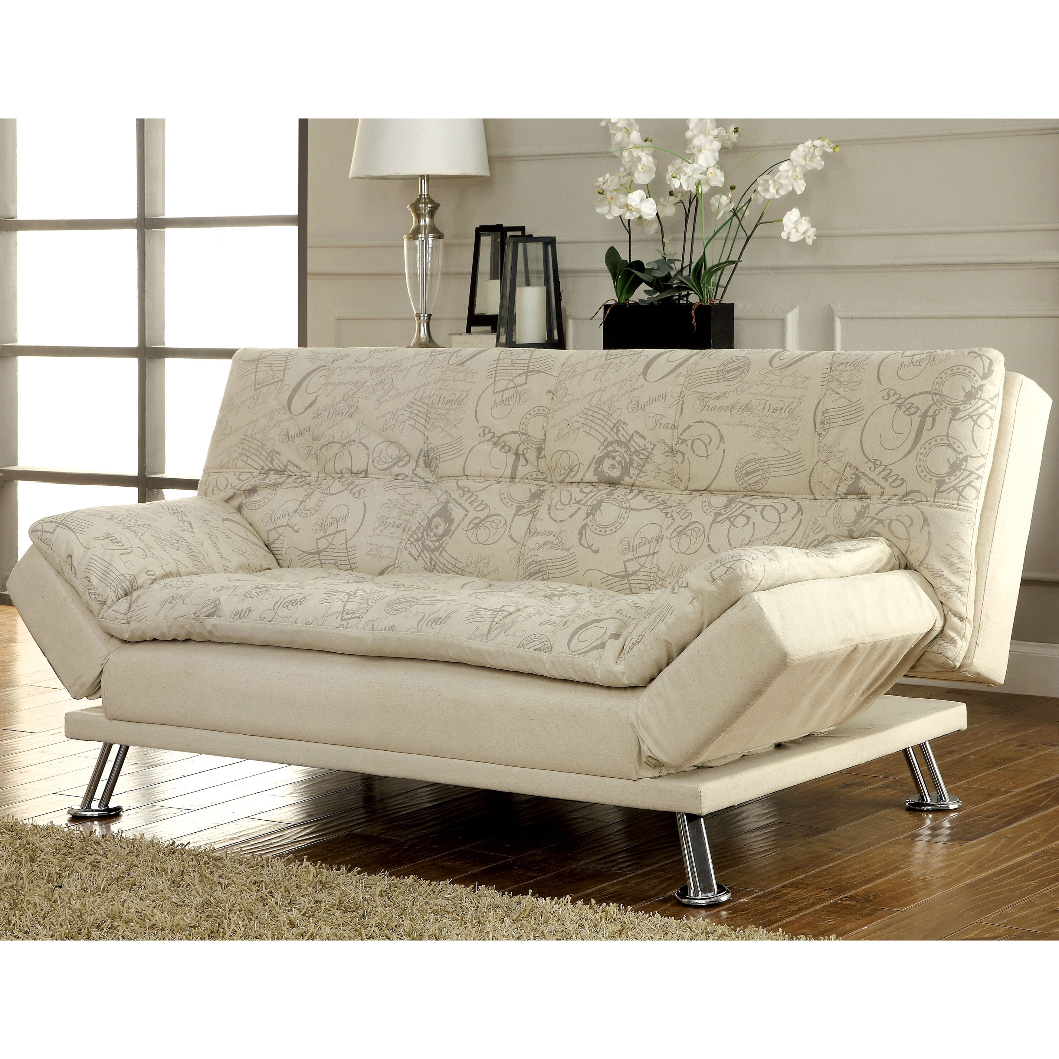 Aubreth Modern Futon Sofa By Foa