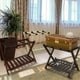 preview thumbnail 3 of 39, Hotel-style Luggage Rack with Shelf
