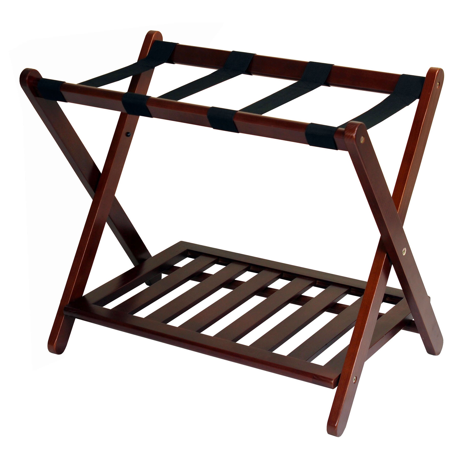 Hotel style Luggage Rack with Shelf   Shopping   Great Deals