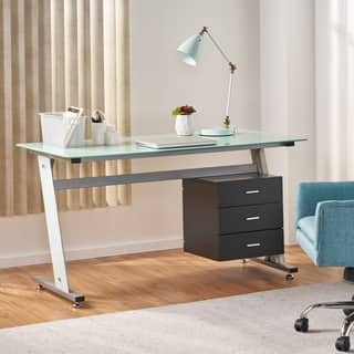 Beta Computer Desk With Filing Cabinet By Christopher Knight Home
