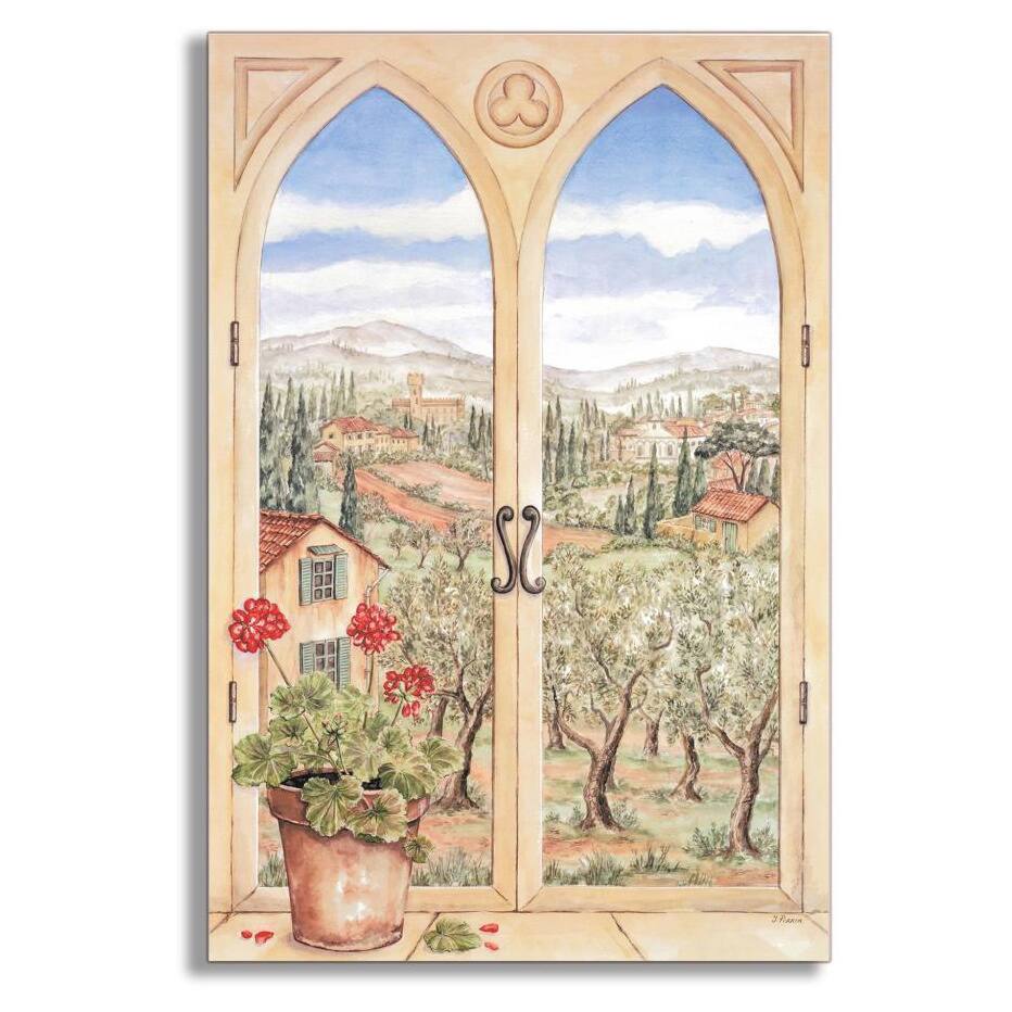 Tuscany Faux Window Scene