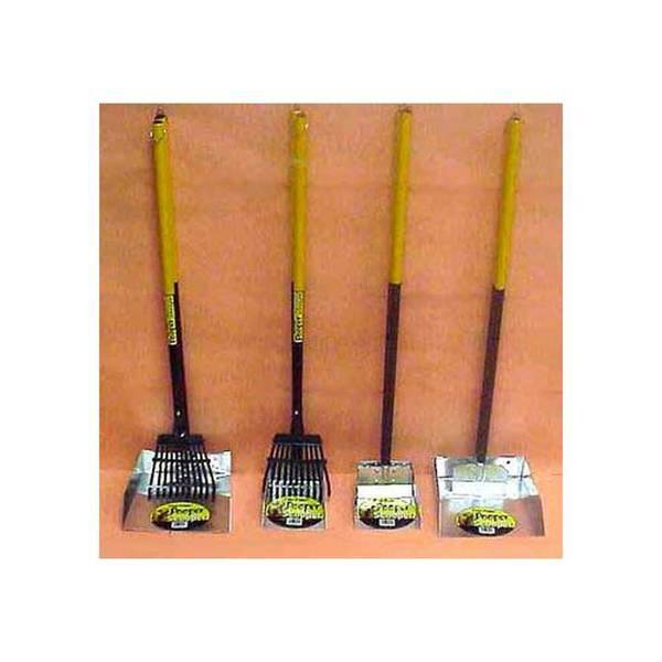 Four Paws Pet Products Pooper Scooper Rake Set Large Bed Bath