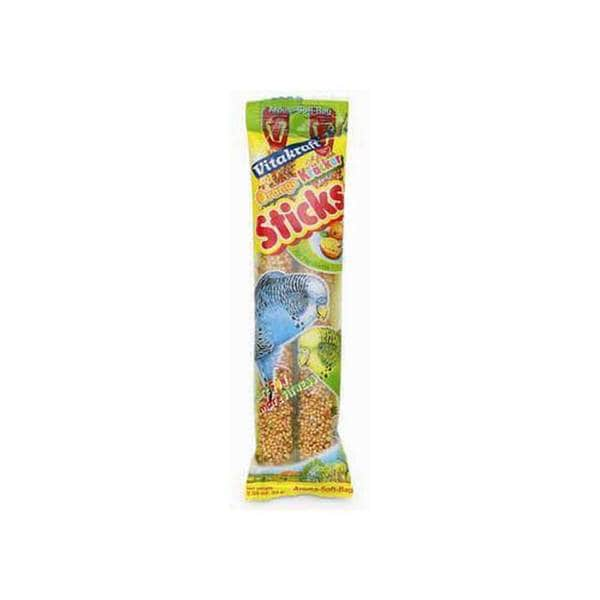 Vitakraft Parakeet Orange Stix 2Pk See   Through Packaging  