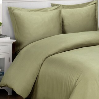 Miranda Haus 500 Thread Count Cotton Sateen Duvet Cover Set
