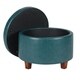 Porch & Den Rockwell Large Leatherette Storage Ottoman - Thumbnail 2