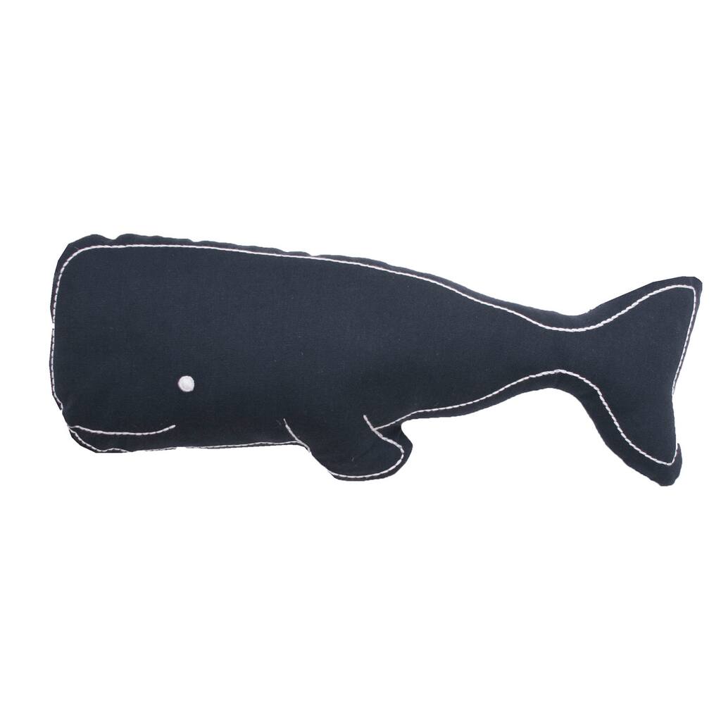 Thro by Marlo Lorenz Wally Whale Shaped Decorative Throw Pillow