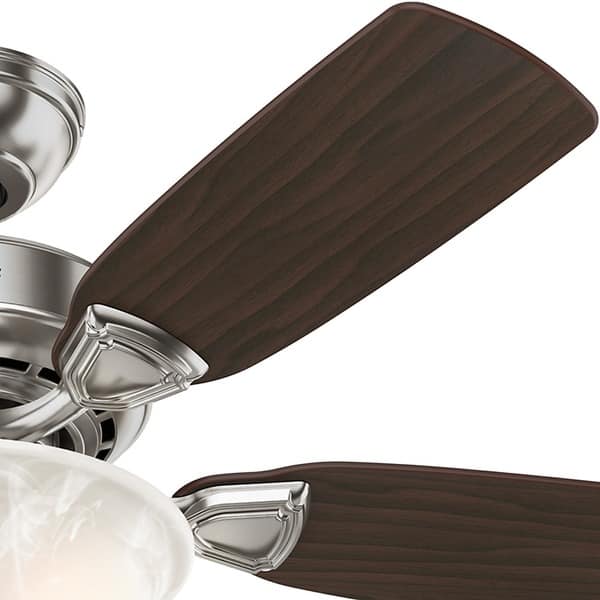 Shop Hunter Fan 52081 Caraway Brushed Nickel Ceiling Fan With