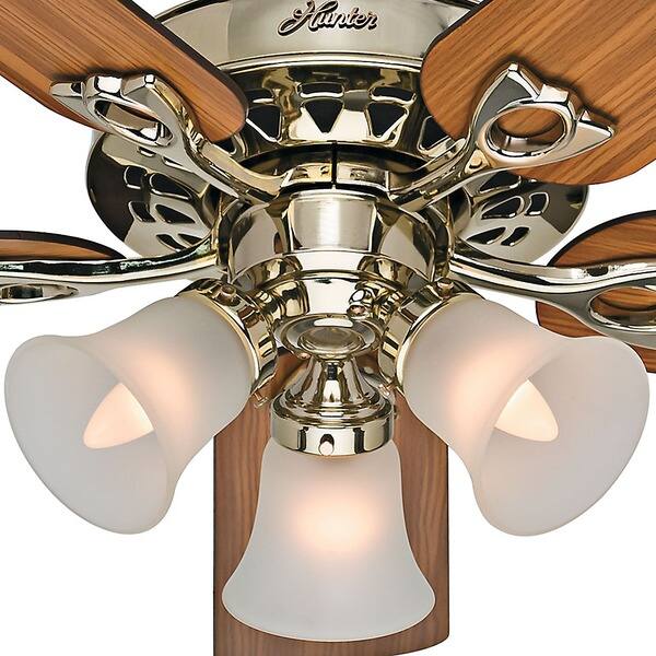 Shop Hunter Fan Sontera 52 Inch 3 Light Ceiling Fan Overstock