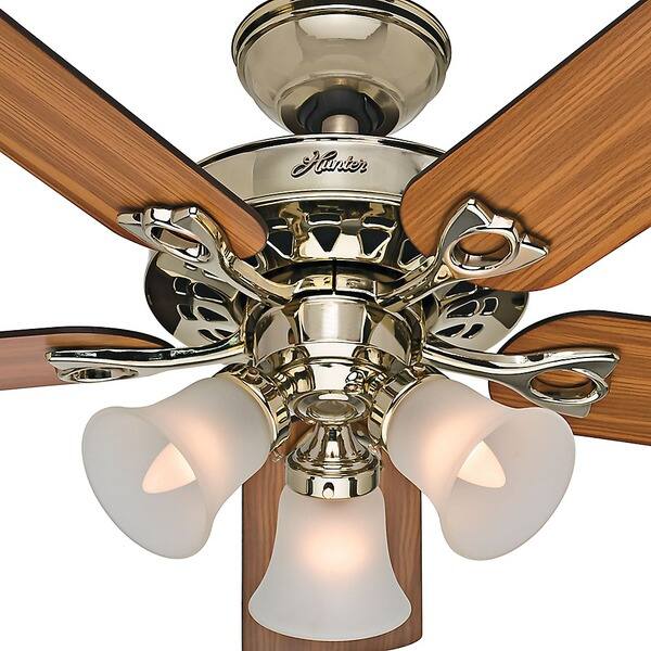 Shop Hunter Fan Sontera 52 Inch 3 Light Ceiling Fan Overstock