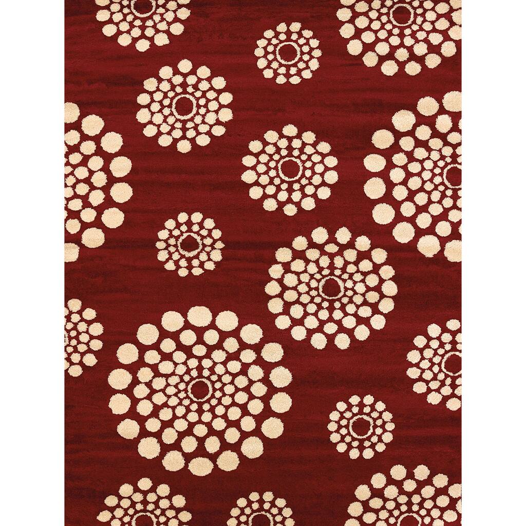 Effects Teagan Multi-texture Area Rug (7'10 x 10'6)