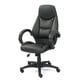 CorLiving WHL-402-C Black Bonded Leather Managerial Office Chair ...