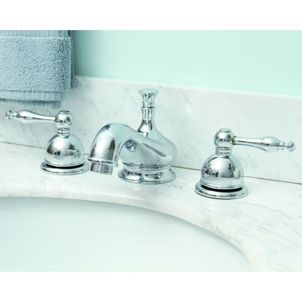 Premier Wellington Lead-free Double-handle Chrome Bathroom/ Lavatory Faucet