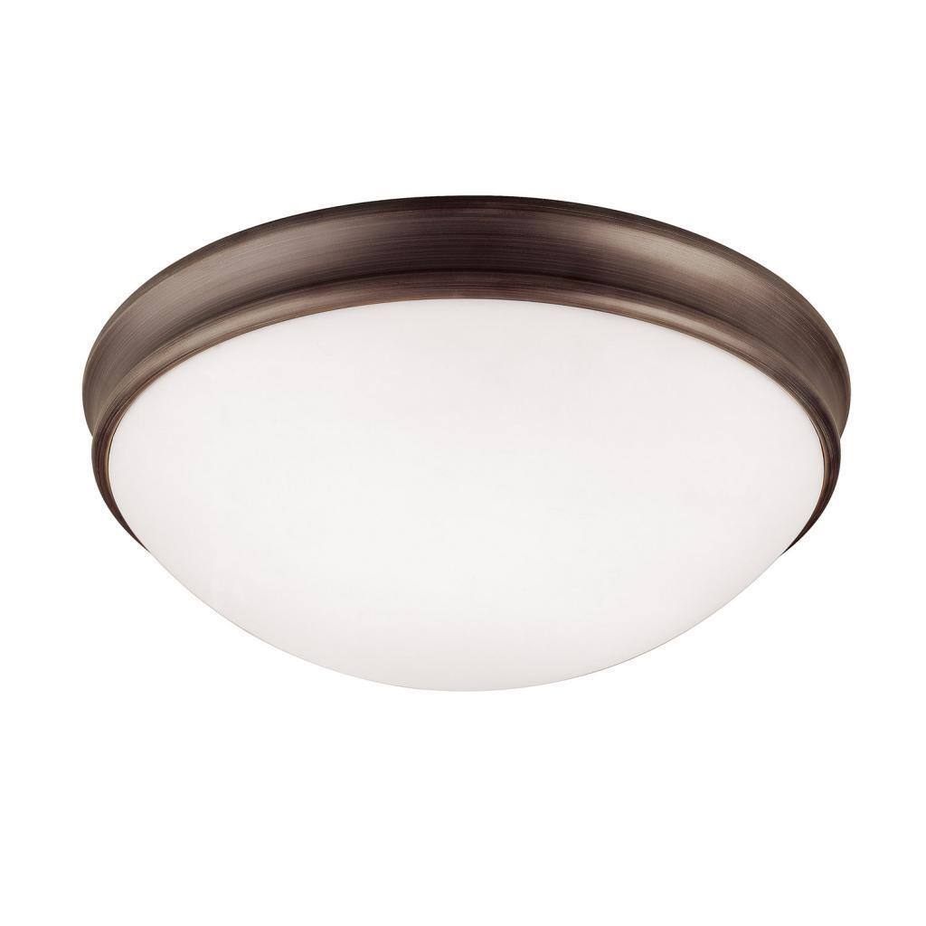 3-light Oil Rubbed Bronze Flush Mount Mixture