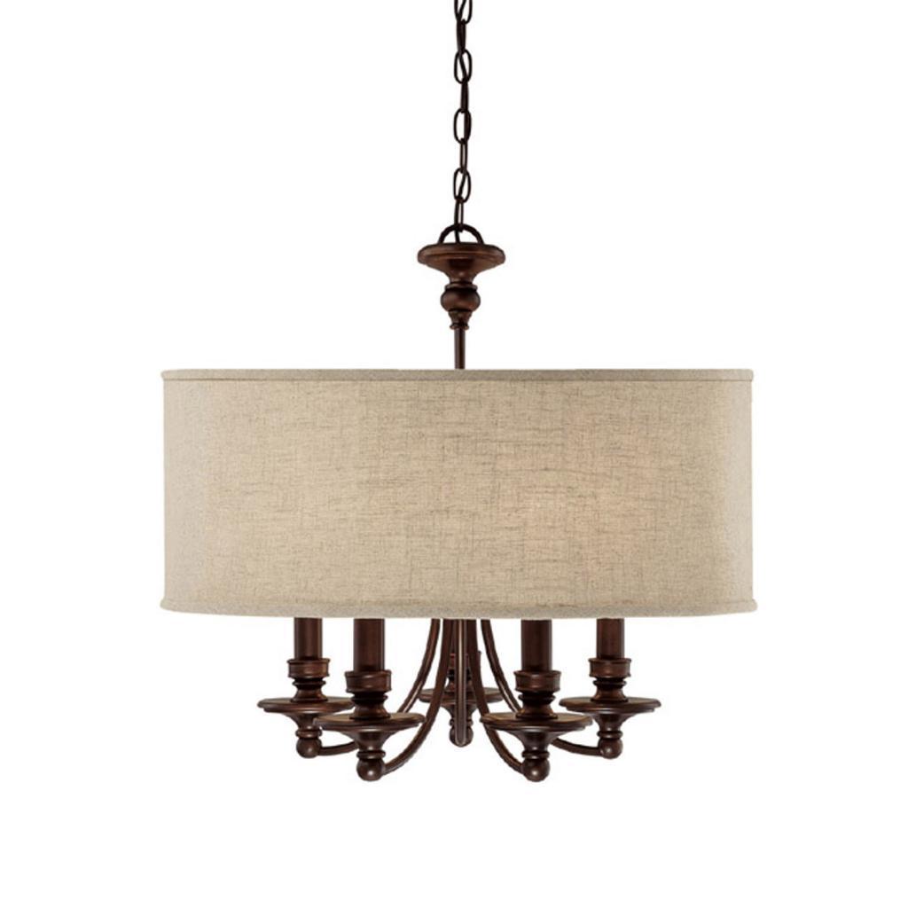Midtown 5-light Burnished Bronze Chandelier - Chandeliers For Bedrooms by Overstock.com