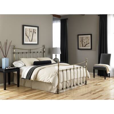 Leggett & Platt Leighton Steel Antique Brass Full-size Bed