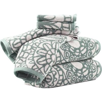 Sanctuary by Vivendi Home 6-piece Floral Towel Set