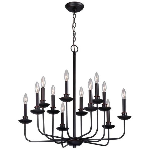 Gallery Versailles 5 light Black Wrought Iron Chandelier