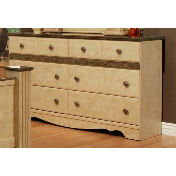 Sandberg Furniture Casa Blanca 6-drawer Dresser
