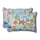 preview thumbnail 2 of 1, Pillow Perfect Outdoor Seapoint Over-sized Rectangular Throw Pillow (Set of 2)