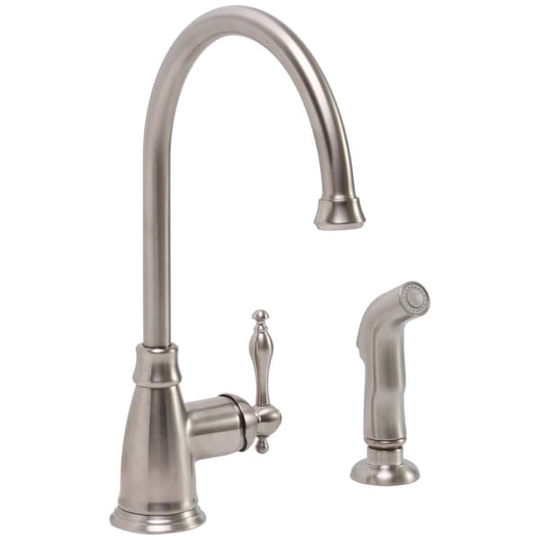 Premier Wellington Lead free Single handle PVD Brushed Nickel Kitchen