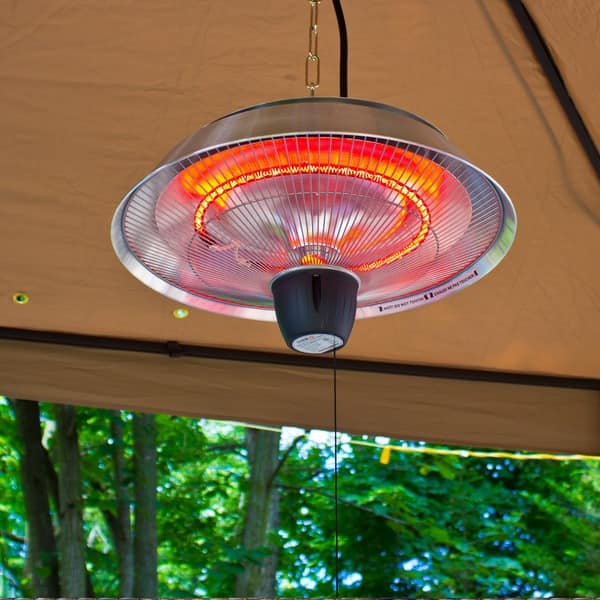 Shop Energ Outdoor Hanging Infrared Patio Heater Free Shipping