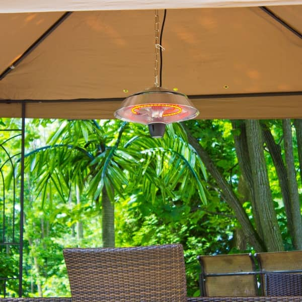 Shop Energ Outdoor Hanging Infrared Patio Heater Free Shipping