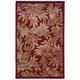 preview thumbnail 14 of 19, Nourison Graphic Illusions GIL19 Area Rug 2'3" x 3'9" - Red