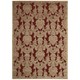 preview thumbnail 33 of 45, Nourison Graphic Illusions Traditional Vintage Hi Low Damask Area Rug 2'3" x 3'9" - Red - Rectangle