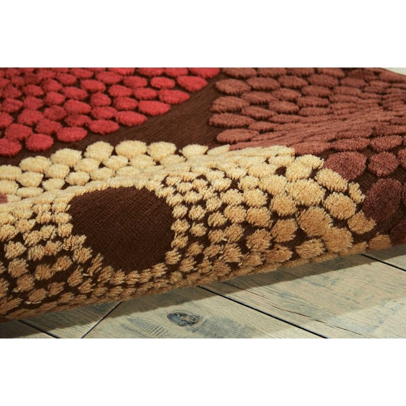Nourison Graphic Illusions Abstract Textured Area Rug