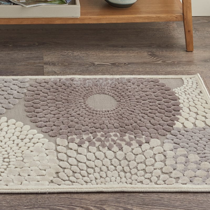 Nourison Graphic Illusions Abstract Textured Area Rug