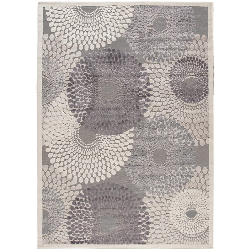 Nourison Graphic Illusions Abstract Textured Area Rug