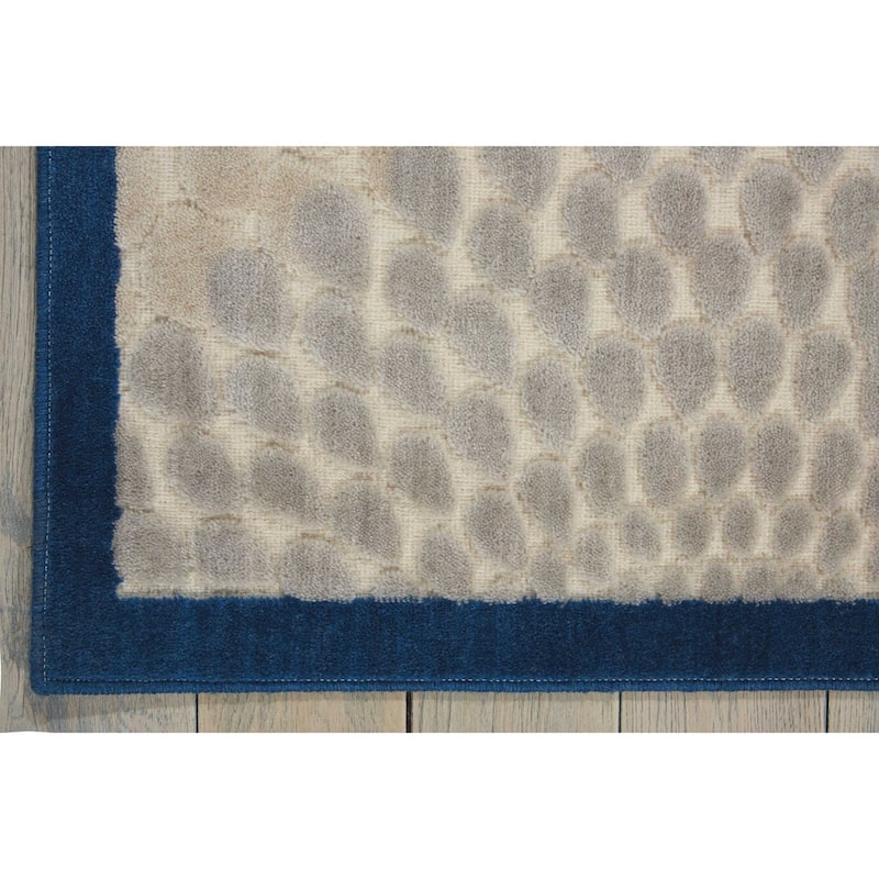 Nourison Graphic Illusions Abstract Textured Area Rug