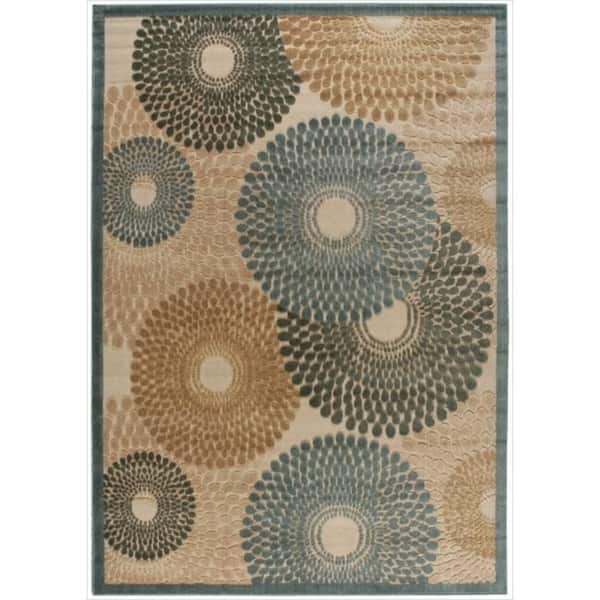 Nourison Graphic Illusions Abstract Textured Area Rug