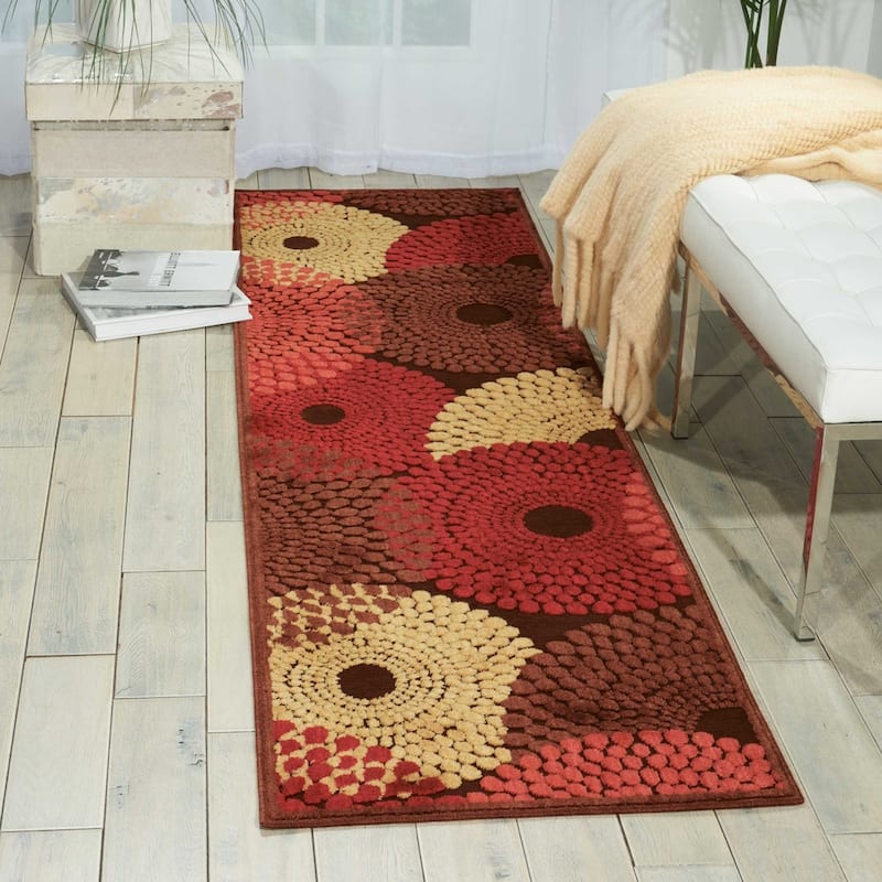 Nourison Graphic Illusions Abstract Textured Area Rug
