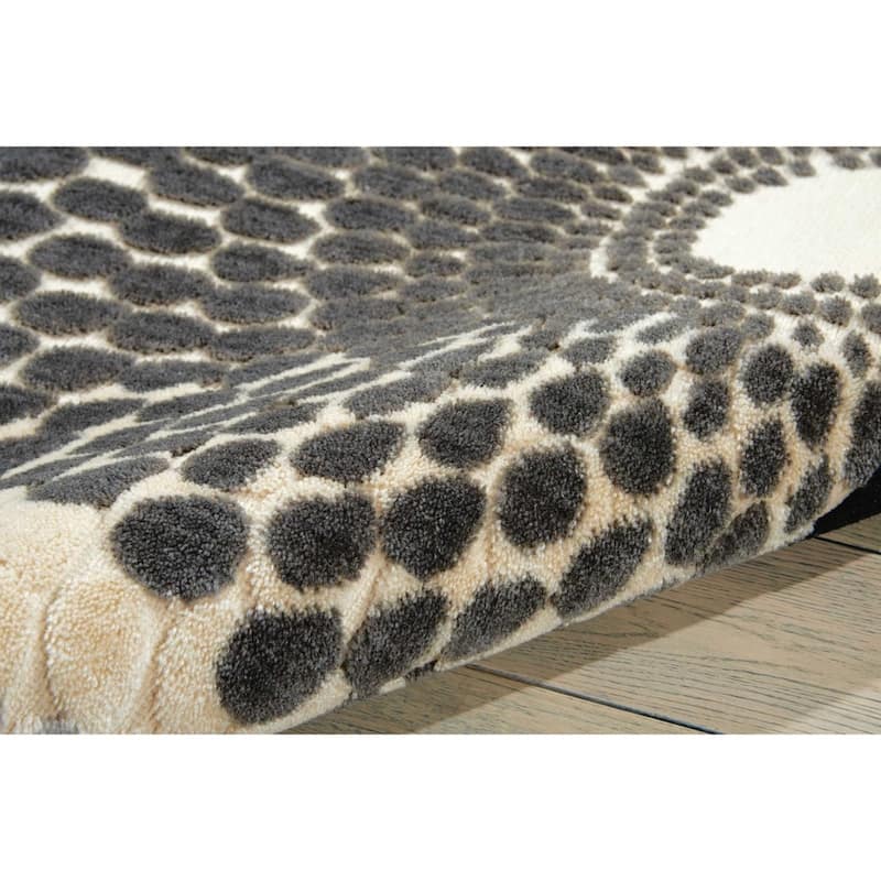 Nourison Graphic Illusions Abstract Textured Area Rug