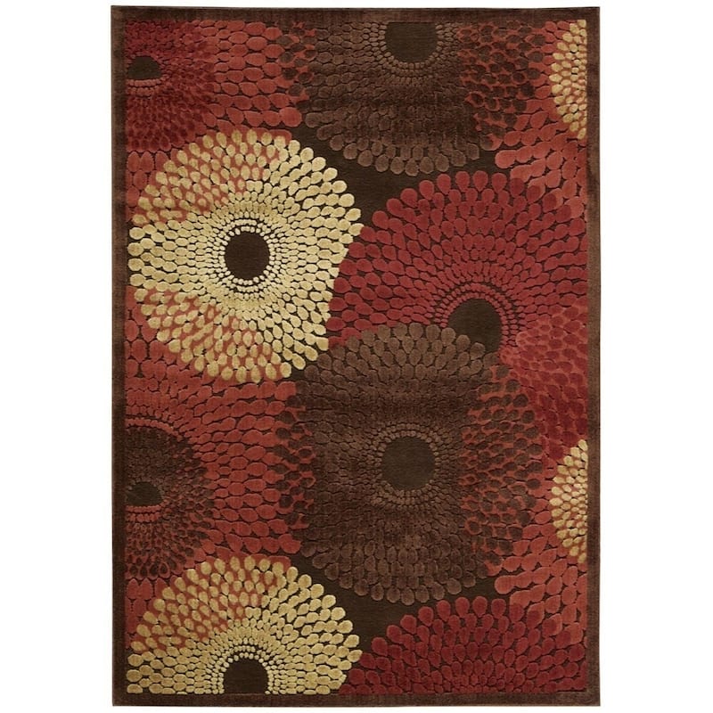 Nourison Graphic Illusions Abstract Textured Area Rug
