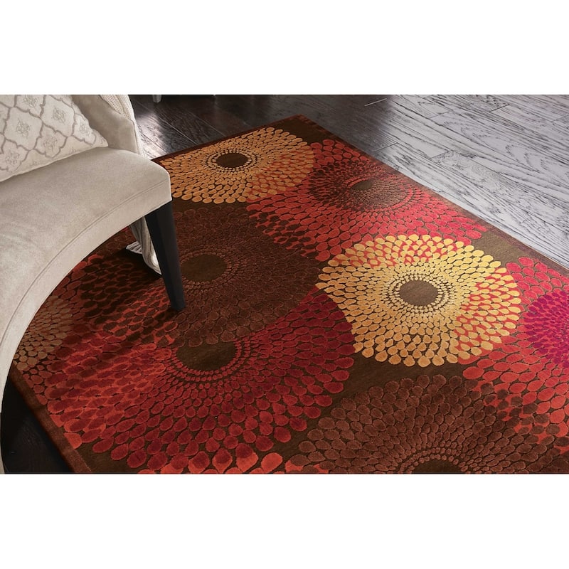 Nourison Graphic Illusions Abstract Textured Area Rug