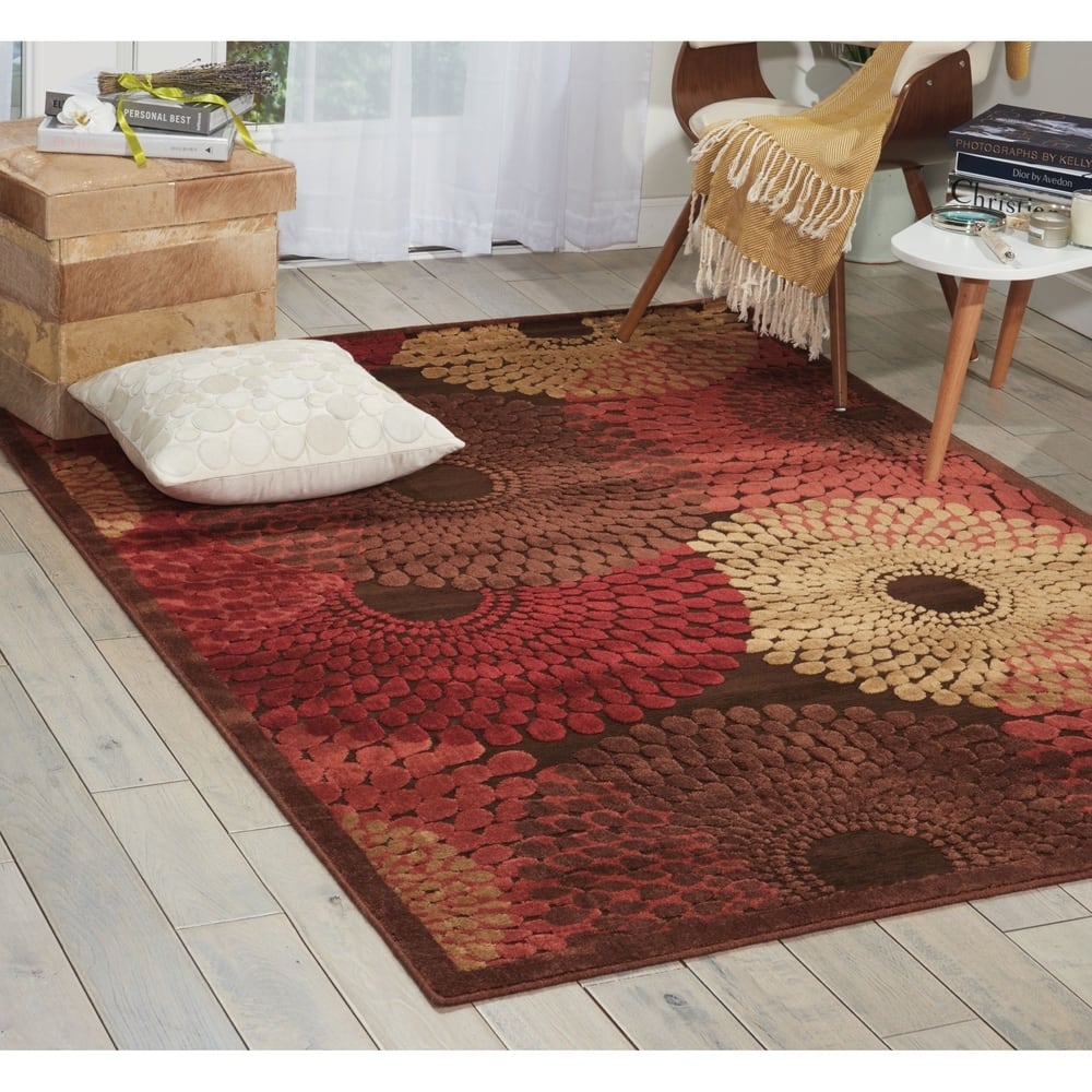 Nourison Graphic Illusions Abstract Textured Area Rug