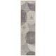 preview thumbnail 40 of 51, Nourison Graphic Illusions Abstract Textured Area Rug 2' 3" x 8' - Grey - Runner