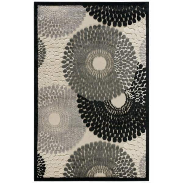 Nourison Graphic Illusions Abstract Textured Area Rug