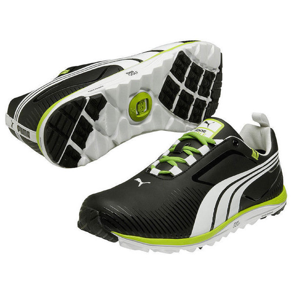 lime green puma golf shoes