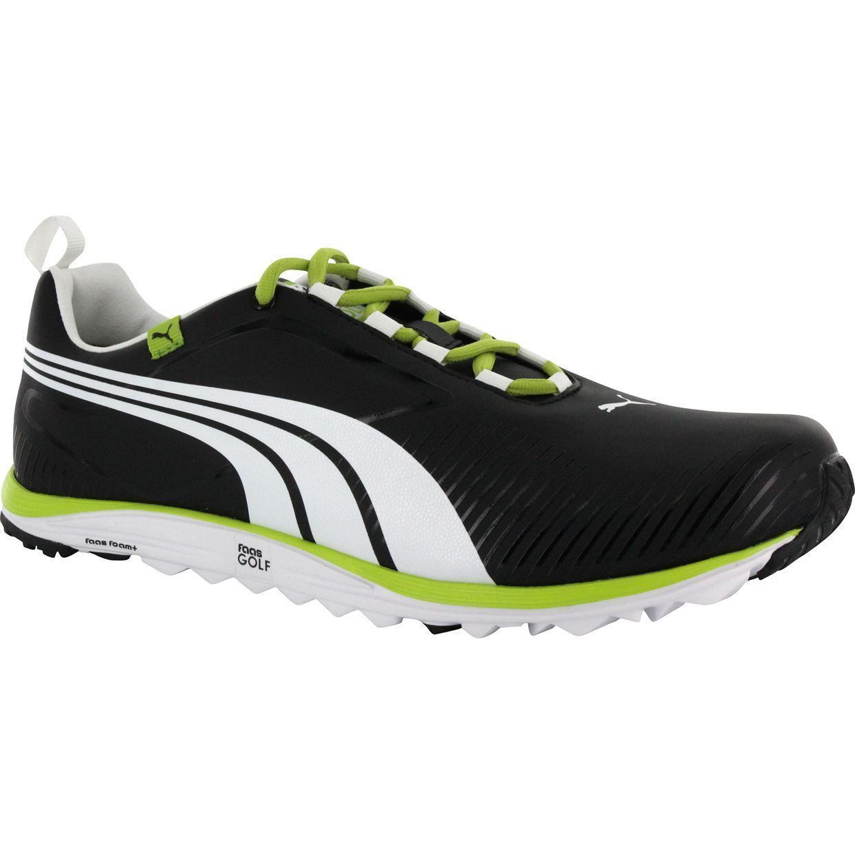 green puma golf shoes