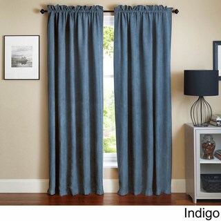 Blazing Needles Blackout Curtain Panel Pair