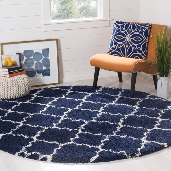 Safavieh Hudson Shag Vitchka Glamour Trellis Rug