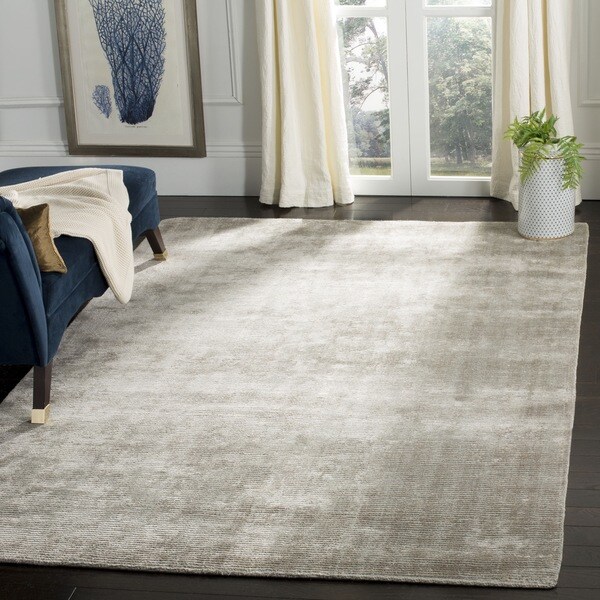 Safavieh Handmade Mirage Modern Tonal Grey Wool/ Viscose Area Rug 8