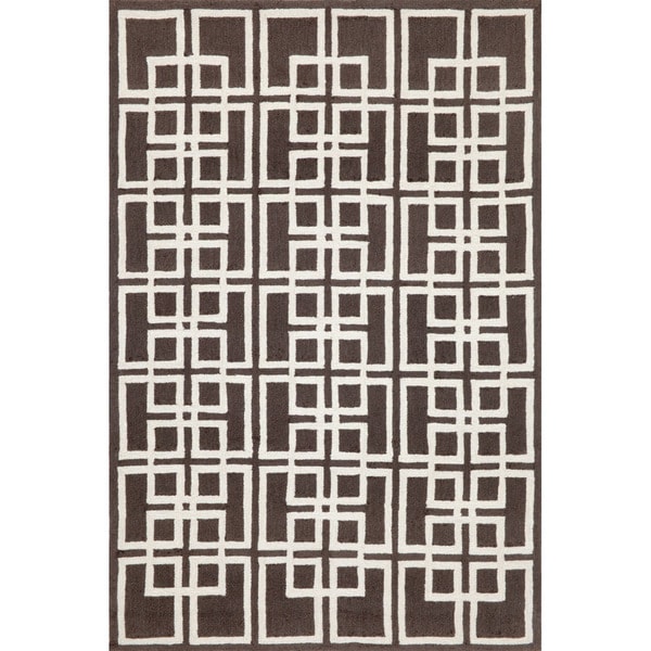 Shop Geometric Outdoor Rug (3'6X5'6) - Free Shipping Today - Overstock ...